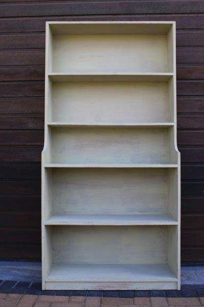 A STUNNING MODERN BOOKCASE, PAINT OR DECORATE; PERFECT TO DISPLAY BOOKS & COLLECTIBLES!!!
