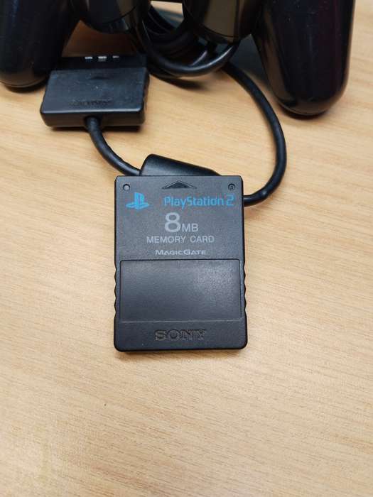 Sony Playstation 2 Remote and Memory Card