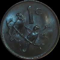 1966 Republic of South Africa 1 Cent Coin