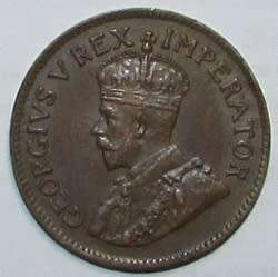 1924 Union of South Africa 1/4 Penny