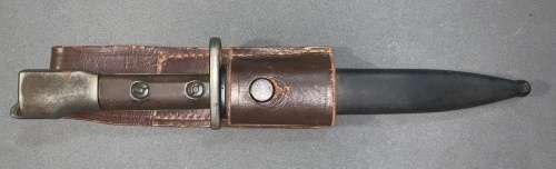FN/UZI Bayonet with Frog ( Type B )