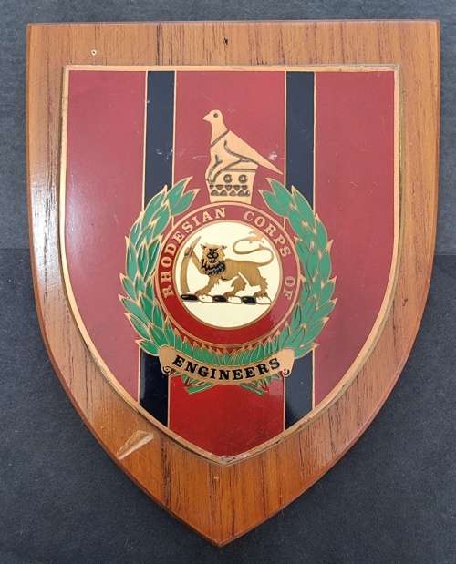 Rhodesia - Corps of Engineers Plaque