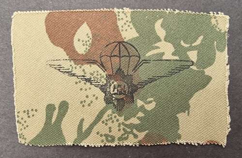 SAP - Printed Task Force Parachute Wing