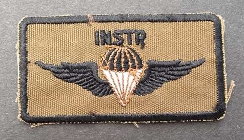 SADF - South West Africa Territory Forces (SWATF) Instructor Wing