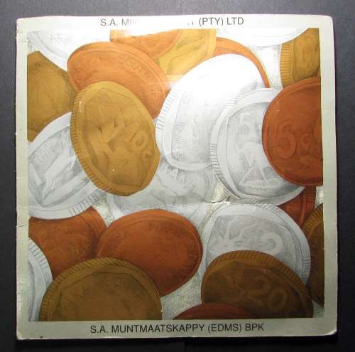 SA Mint UNC 1989 Pattern Pieces Set - Cardboard Slightly Damaged