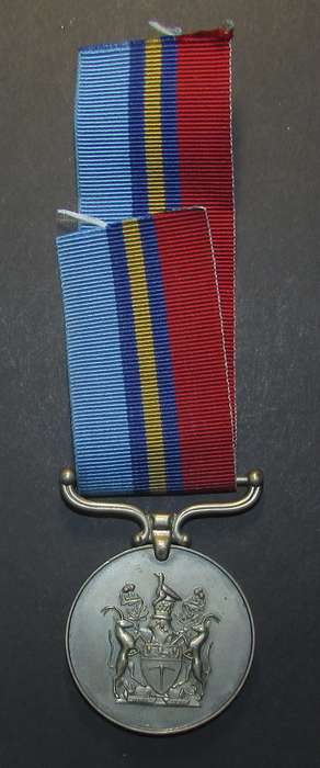Rhodesia - Full Size General Service Medal (GSM) - 2464 C.SGT.T.S Williams