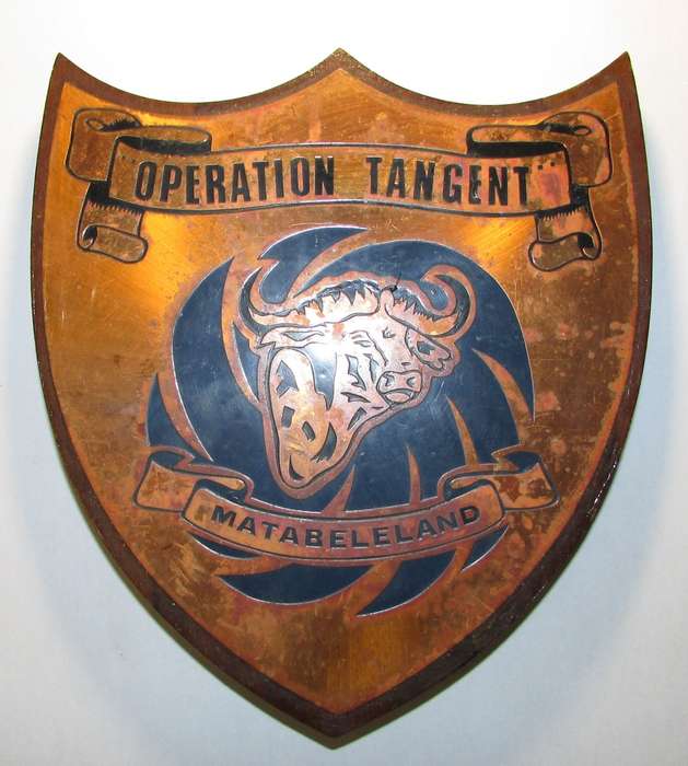 Rhodesian Operation Tangent Plaque