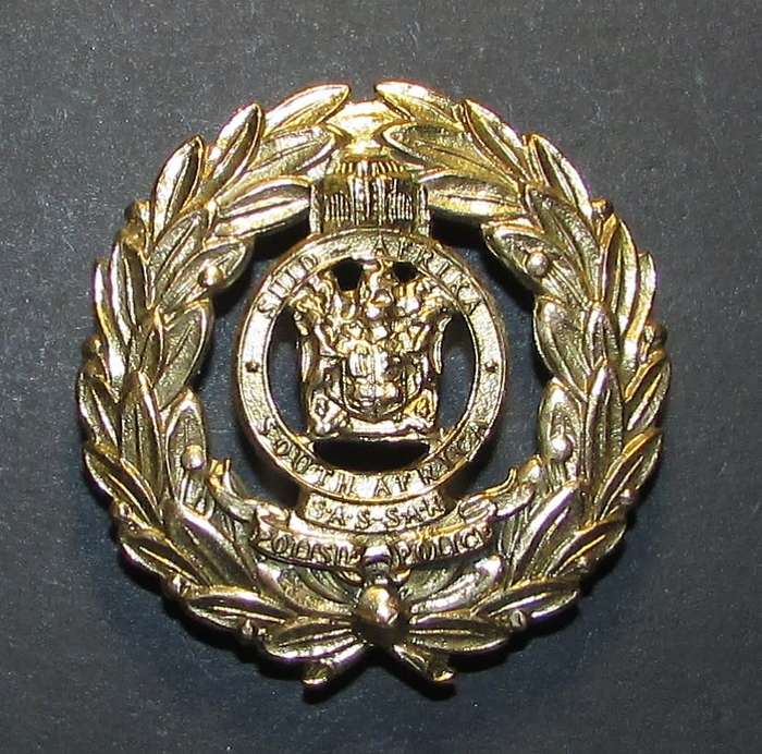 South African Railway Police Warrant Officer Rank Badge