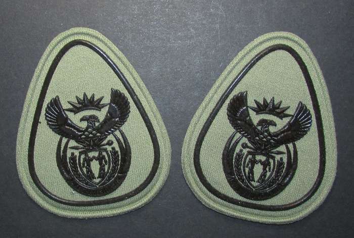 SA Army Warrant Officer Class 1 Rank Pair