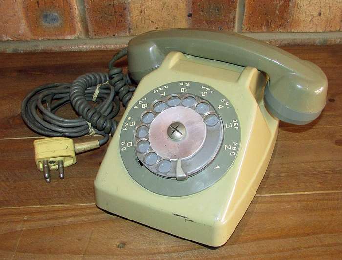 Retro Bakelite Telephone ( Used at a Railway Station )
