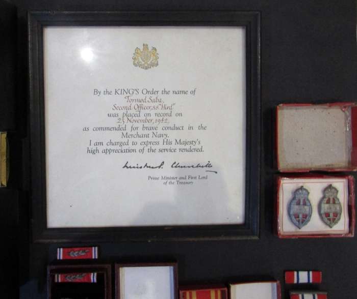 Special Norwegian Group with St.Olaf Medal with Oak Branch