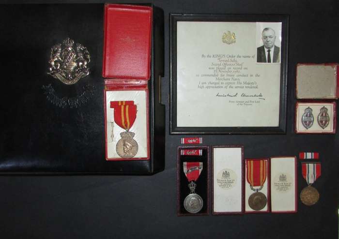 Special Norwegian Group with St.Olaf Medal with Oak Branch