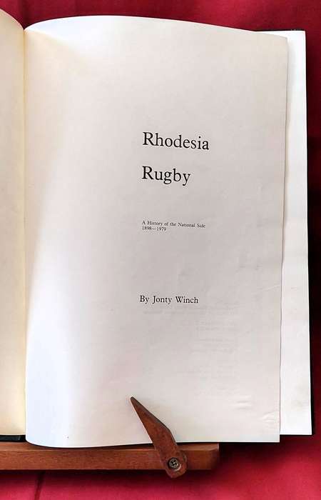Rhodesia Rugby - Jonty Winch