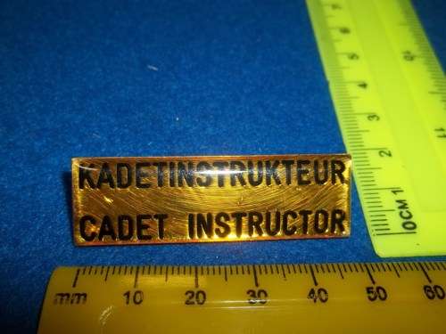 SA Army Cadets Instructor Badge