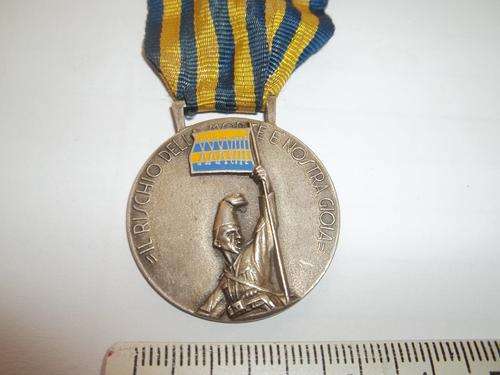 Italy Arab Somalia Silver WWII Medal