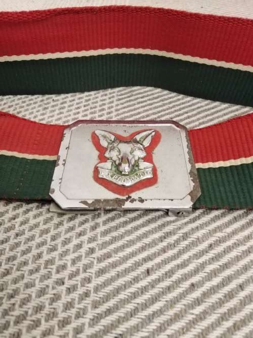 SADF - Intel Belt and Buckle