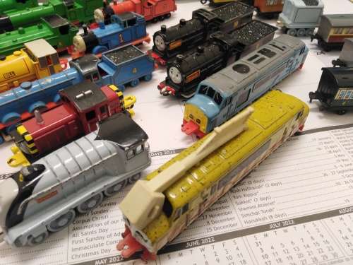 22 x Super Nice THomas  And Frends Die Cast Toys.