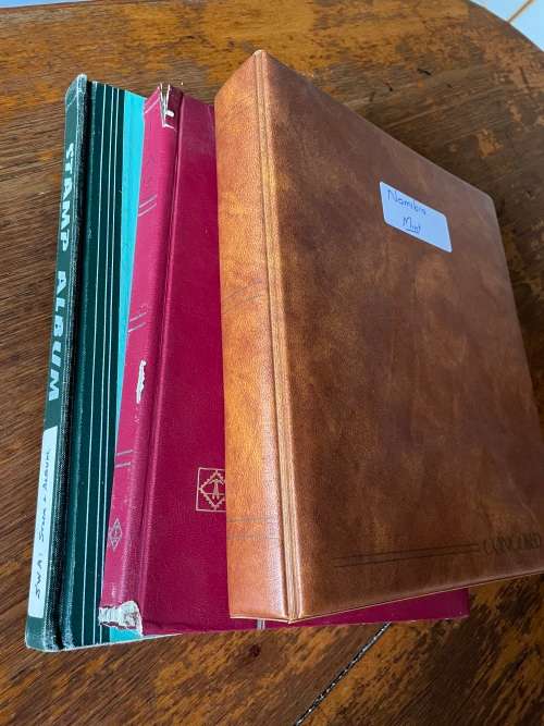 Swa/namibia 3 stockbooks -Estate lot, scans in description of all stamps