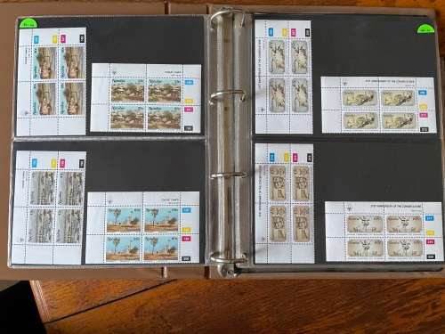 Swa/namibia 3 stockbooks -Estate lot, scans in description of all stamps