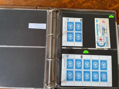 Swa/namibia 3 stockbooks -Estate lot, scans in description of all stamps