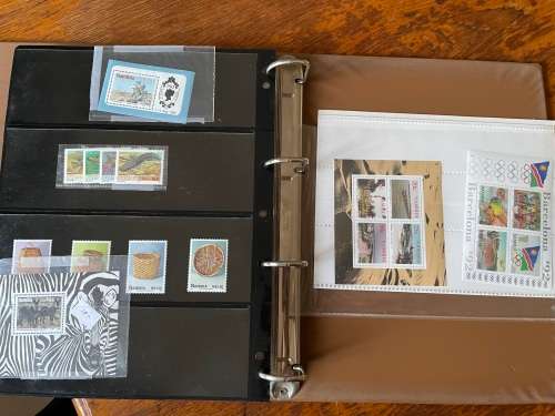 Swa/namibia 3 stockbooks -Estate lot, scans in description of all stamps