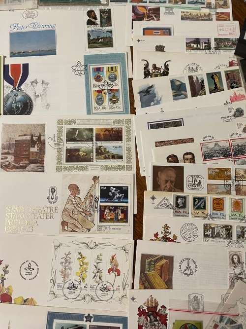 Mixed lot of covers and stamps- estate lot- see description