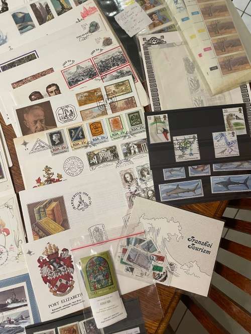 Mixed lot of covers and stamps- estate lot- see description