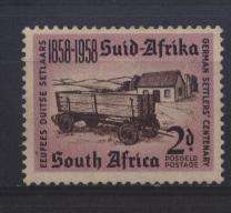 Suid-Afrika 1958 GERMAN SETTLERS stamp compl. SACC 167 U/M !!! Posvars !!!