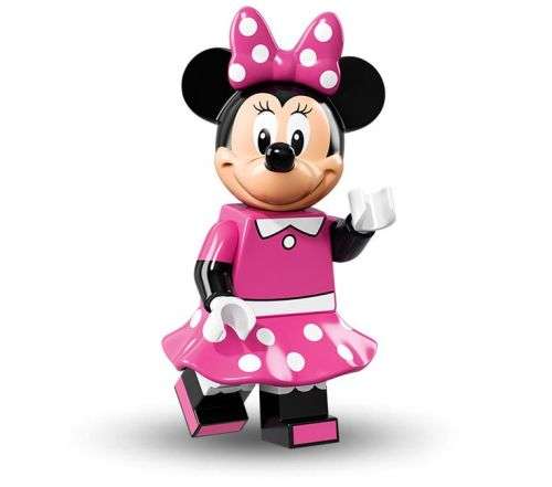LEGO MINNIE MOUSE (Number 11 of 18) DISNEY SERIES Minifigure !! RARE ! Sealed In Unopened Packet !