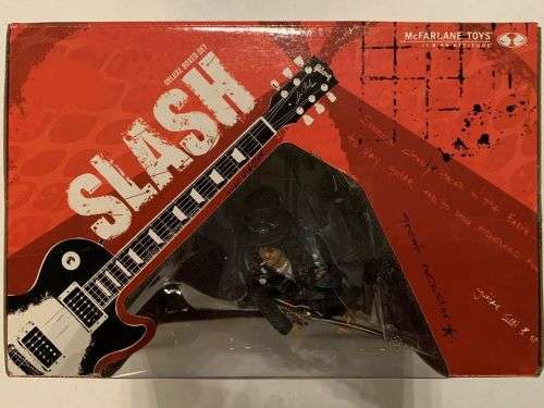 SLASH Deluxe Box Set ! Guns `n Roses !! 2005 ! RARE !! McFarlane ! Mint in Unopened Box ! High Value