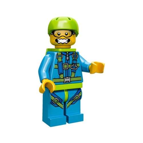 LEGO SKYDIVER (Number 6 of 16) SERIES 10 Minifigure !! Sealed In Unopened Packet !!