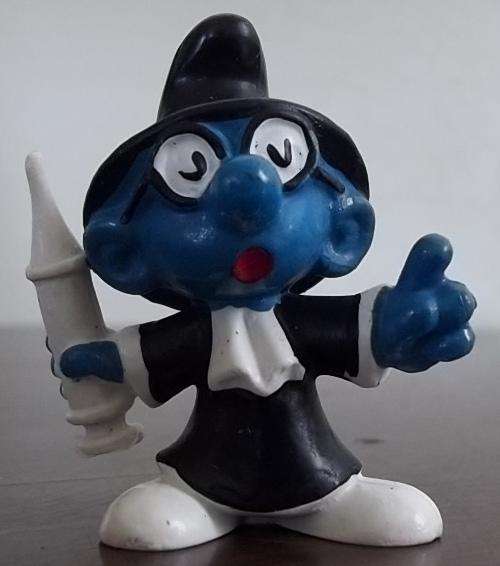 Original Vintage QUACK SMURF !! EXCELLENT CONDITION !! RARE !! Smurfs!