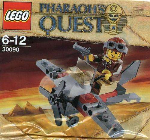 LEGO set #30090 Desert Glider ! Pharaoh`s Quest ! With Minifigure ! Polybag ! LIMITED and EXCLUSIVE