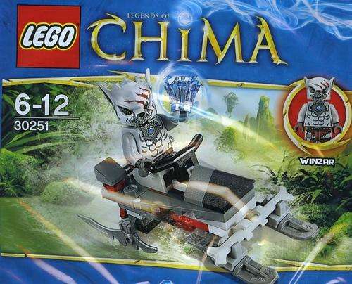 LEGO set #30251 Winzar`s Pack Patrol ! With Minifigure !! CHIMA ! Polybag !