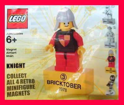 LEGO Exclusive Bricktober 1978 Retro Mini Figure #3 Knight Bagged !!