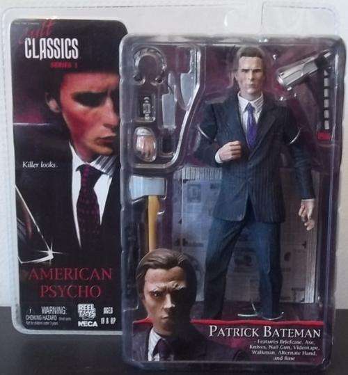 AMERICAN PSYCHO ! CULT CLASSICS SERIES 1 !! 2005 !! RARE ! NECA ! MINT ! Never Opened! High Value !!
