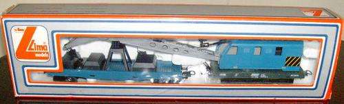 LIMA !! SNCF XRT 9000 Crane !! #309060 !! Excellent condition in Box !! VERY RARE !! Made in Italy