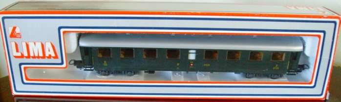OO / HO scale LIMA SBB CFF 2nd CLASS COACH 309268 ! SWISS ! Excellent Condition ! Boxed! VERY RARE !