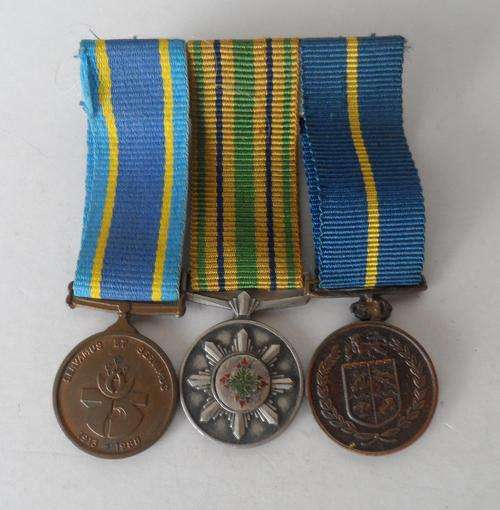 SAP Miniature Medals x3