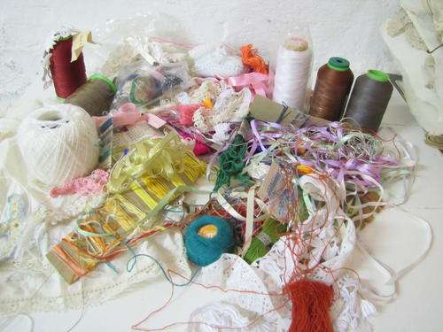 Lot of assorted craft materials