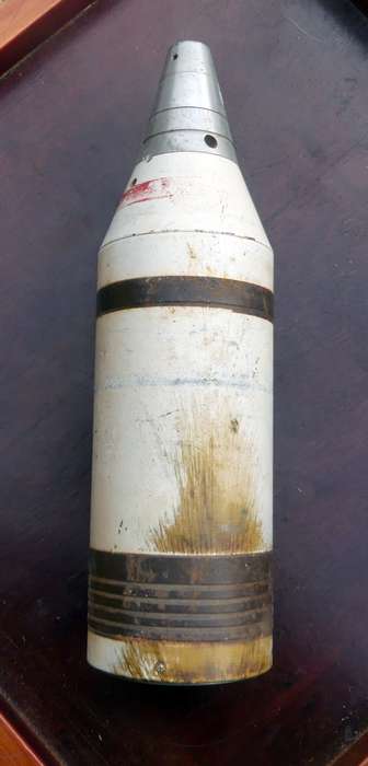 81mm Illuminating Mortar Round -- Border War Era
