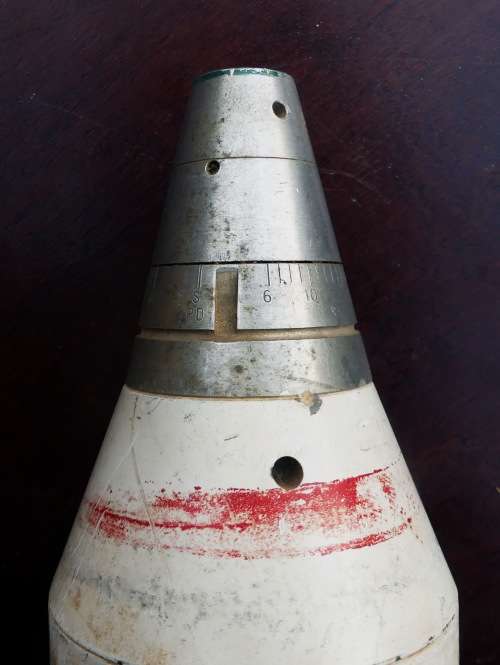 81mm Illuminating Mortar Round -- Border War Era