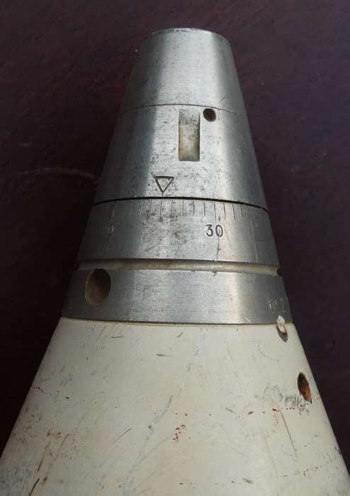 81mm Illuminating Mortar Round -- Border War Era