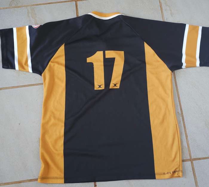 Boland Cavaliers match worn currie cup rugby jersey