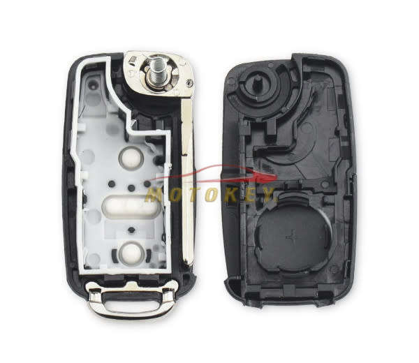 VW Amarok 2 Button Flip Key Case MK6