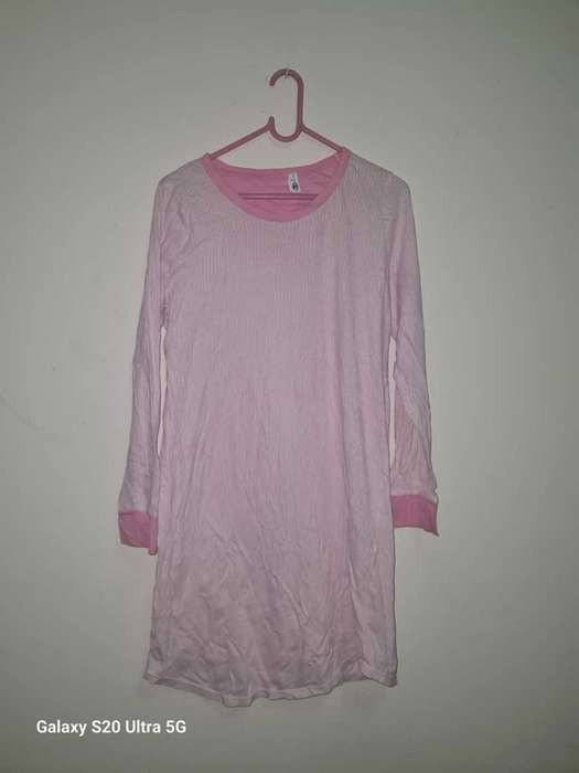 size 14  Pink long sleeve dress  (as new)