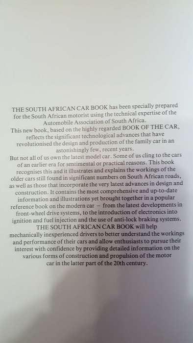 AA The South African Car Book