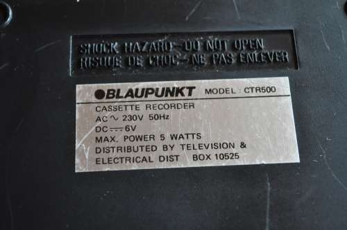 Vintage Blaupunkt Cassette Recorder