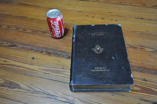 Vintage Gun Concealment Storage Book