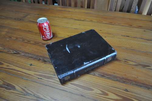Vintage Gun Concealment Storage Book